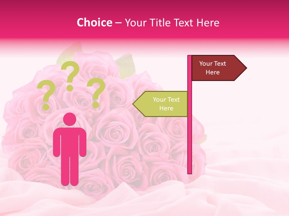 Fragility Romance Background PowerPoint Template