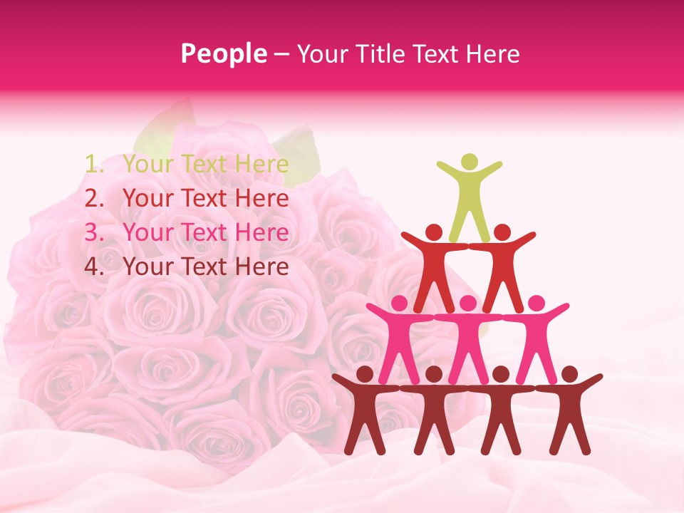 Fragility Romance Background PowerPoint Template