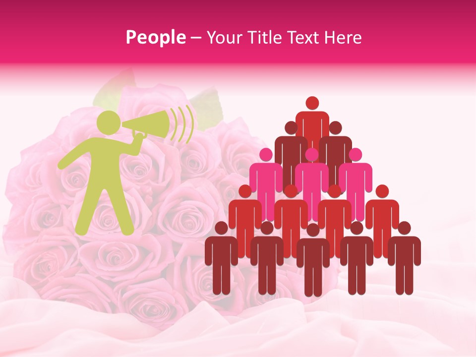 Fragility Romance Background PowerPoint Template