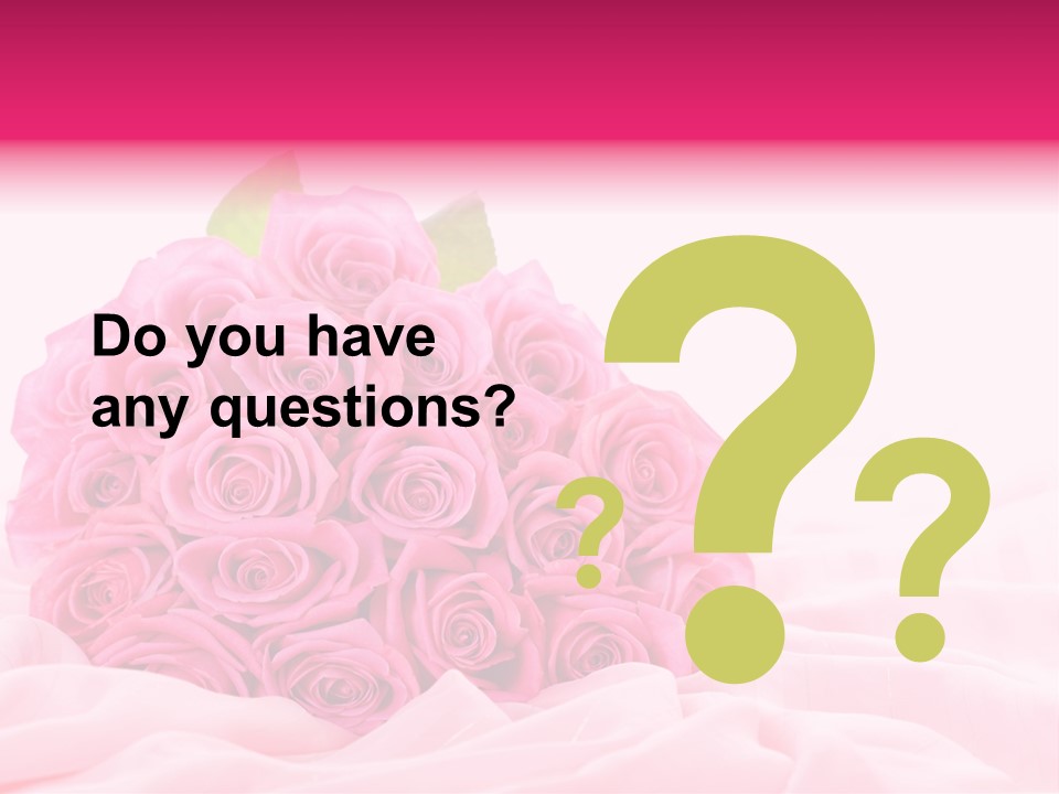 Fragility Romance Background PowerPoint Template