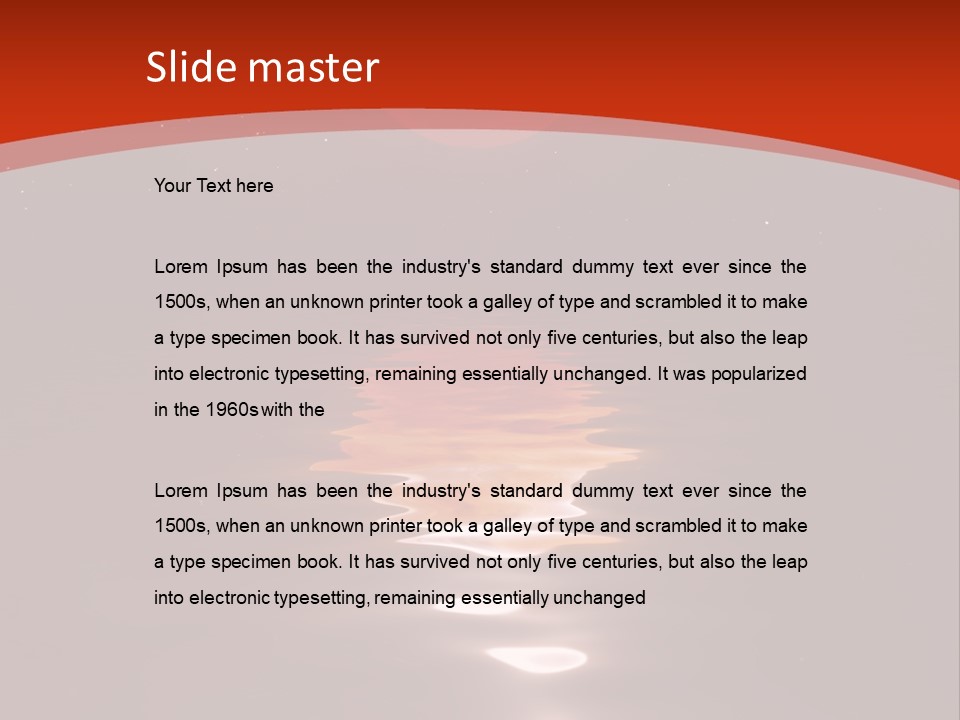 Moon Science Isolated PowerPoint Template