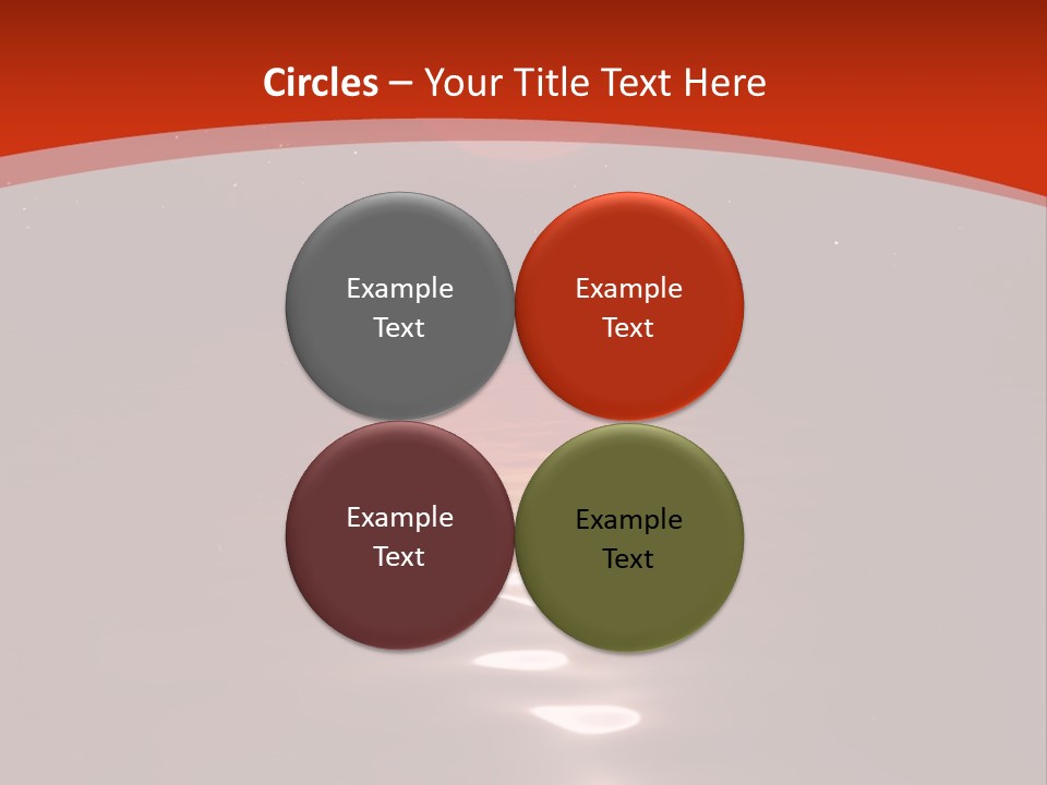 Moon Science Isolated PowerPoint Template