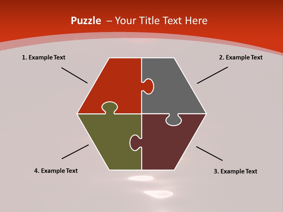 Moon Science Isolated PowerPoint Template