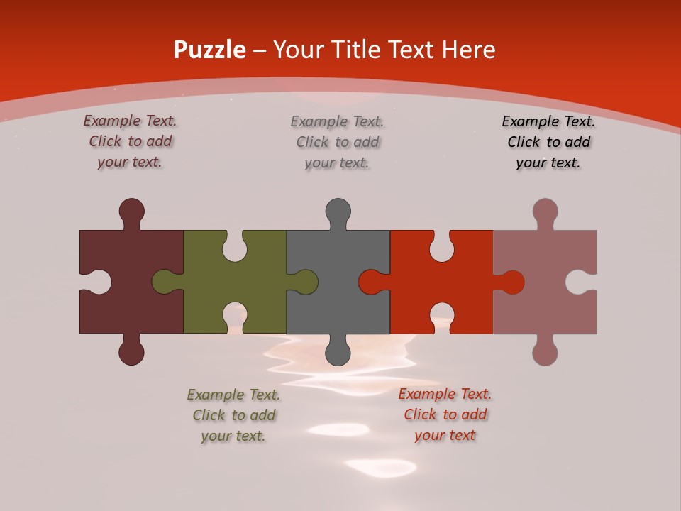 Moon Science Isolated PowerPoint Template