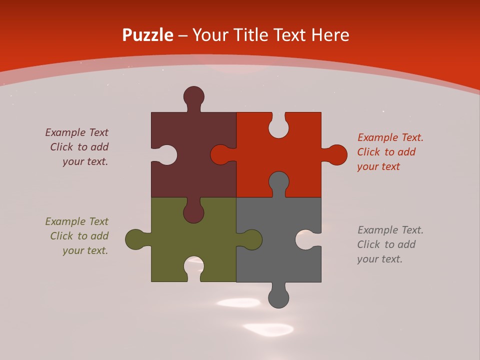 Moon Science Isolated PowerPoint Template