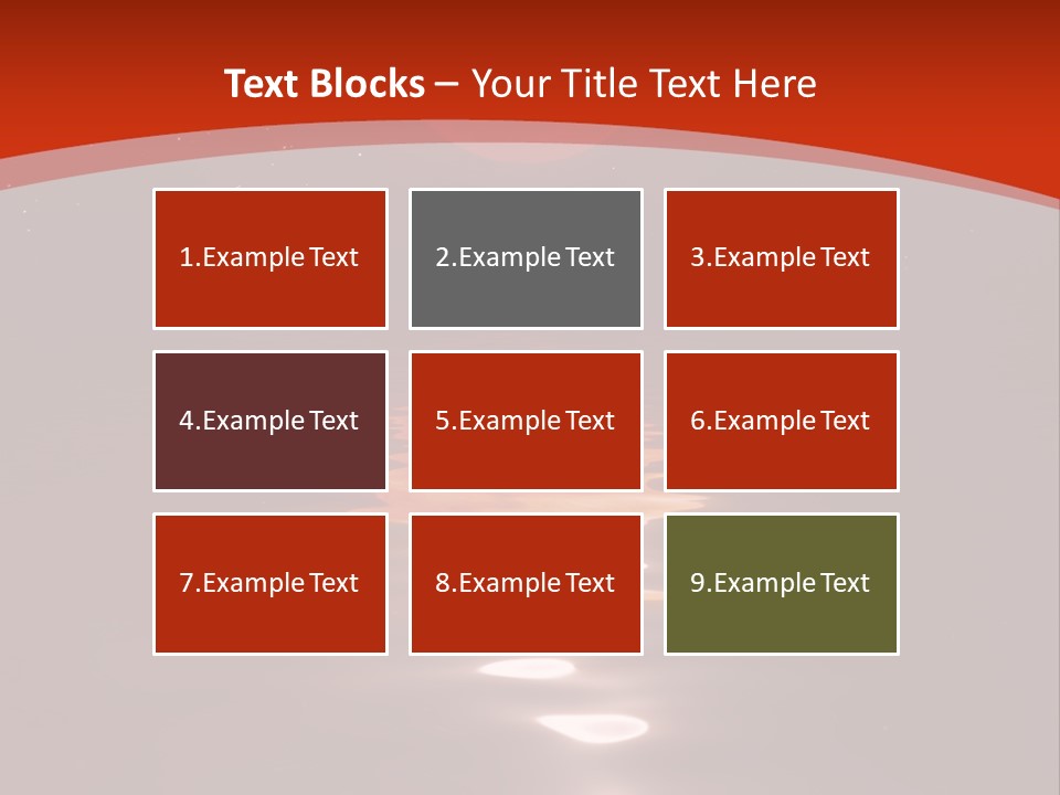 Moon Science Isolated PowerPoint Template