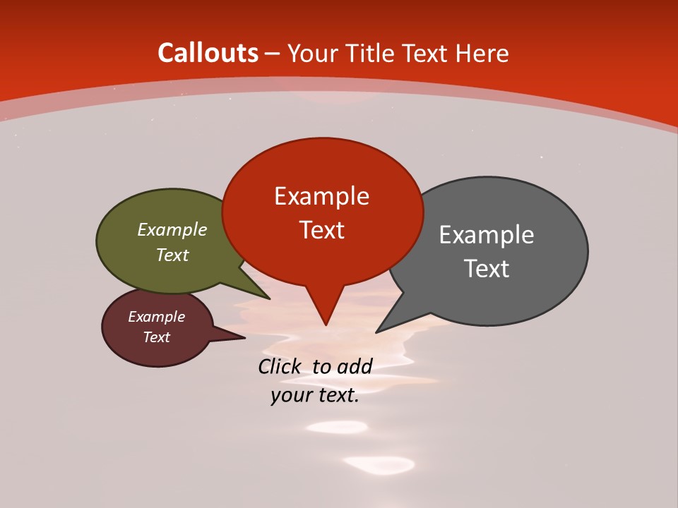 Moon Science Isolated PowerPoint Template