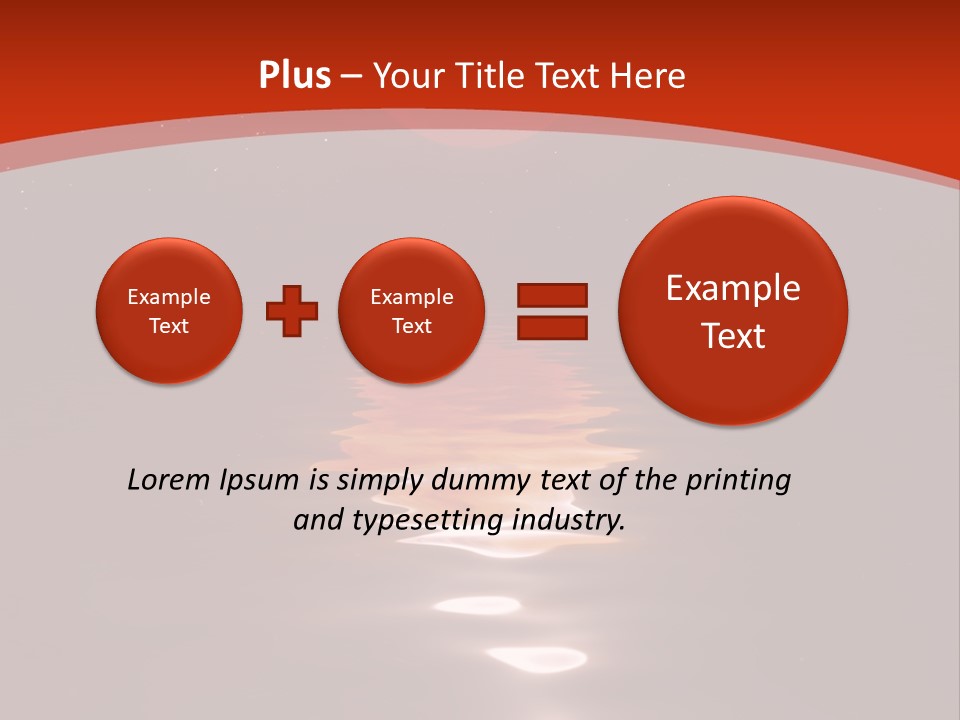 Moon Science Isolated PowerPoint Template
