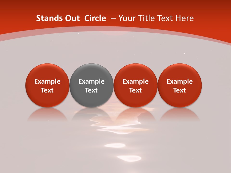 Moon Science Isolated PowerPoint Template