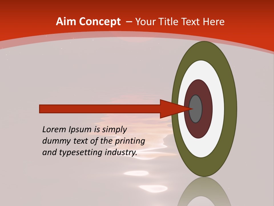 Moon Science Isolated PowerPoint Template