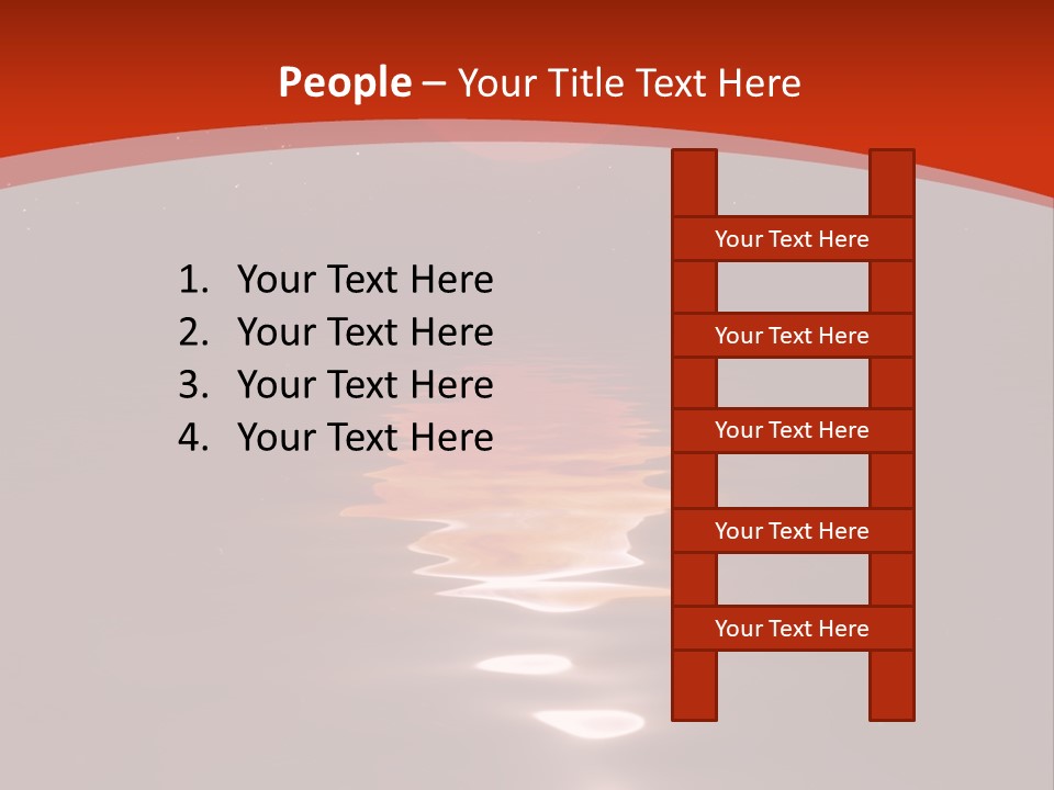 Moon Science Isolated PowerPoint Template