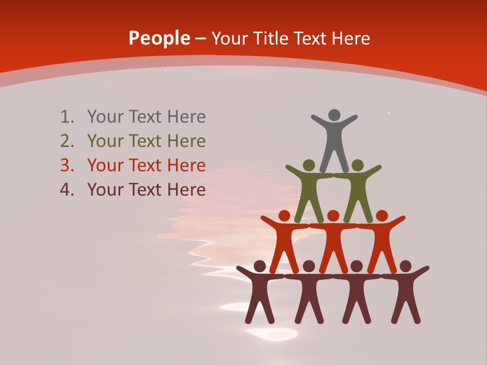 Moon Science Isolated PowerPoint Template