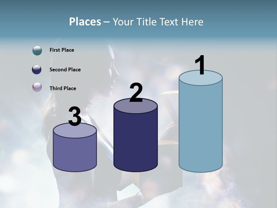 People Light Expression PowerPoint Template