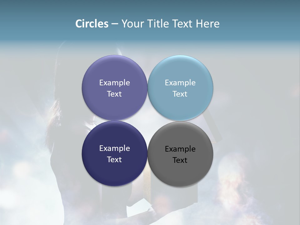 People Light Expression PowerPoint Template