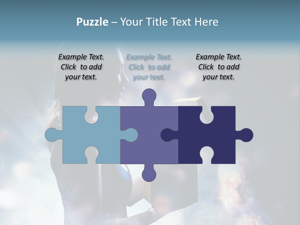 People Light Expression PowerPoint Template