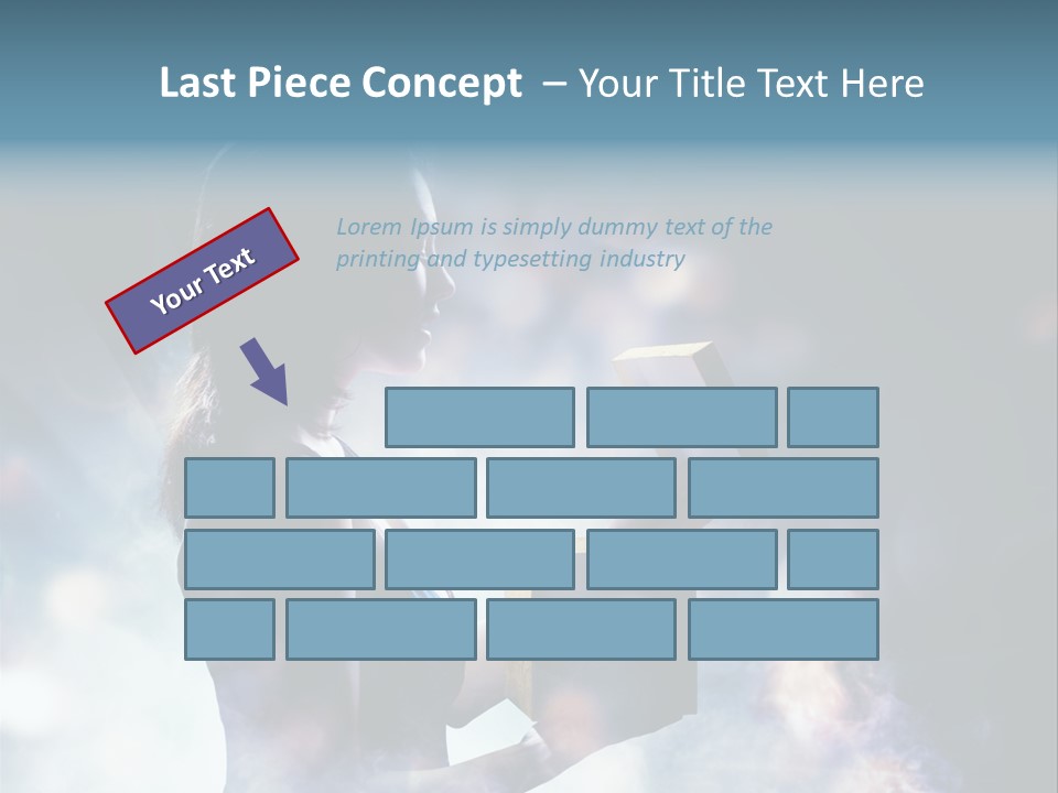 People Light Expression PowerPoint Template