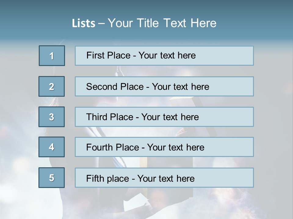 People Light Expression PowerPoint Template