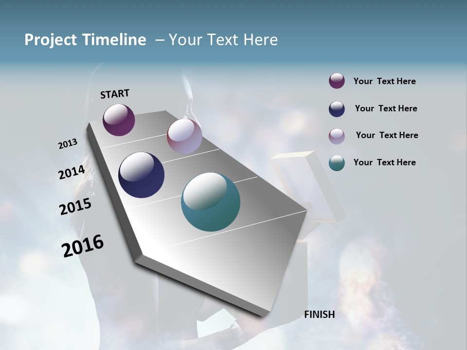 People Light Expression PowerPoint Template