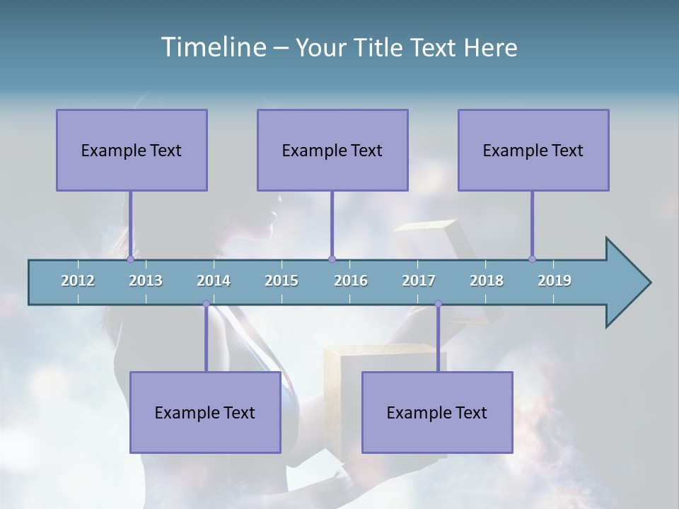 People Light Expression PowerPoint Template