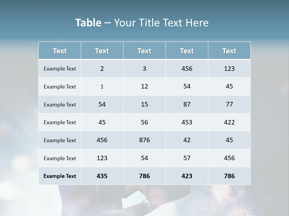 People Light Expression PowerPoint Template