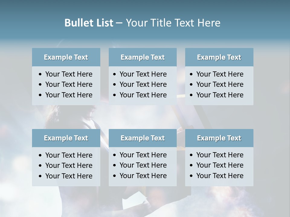 People Light Expression PowerPoint Template