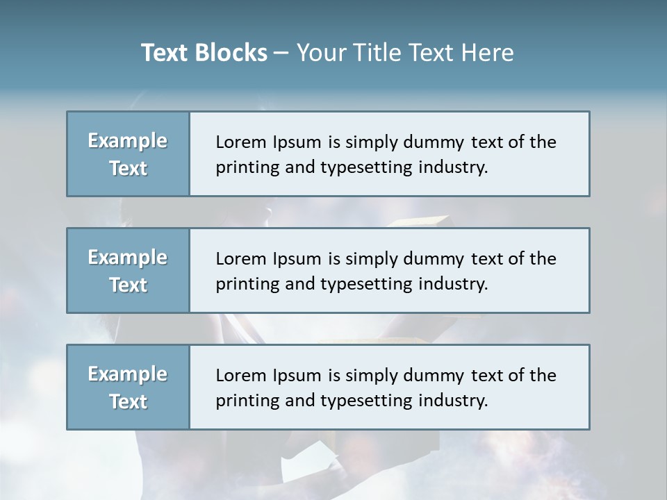 People Light Expression PowerPoint Template