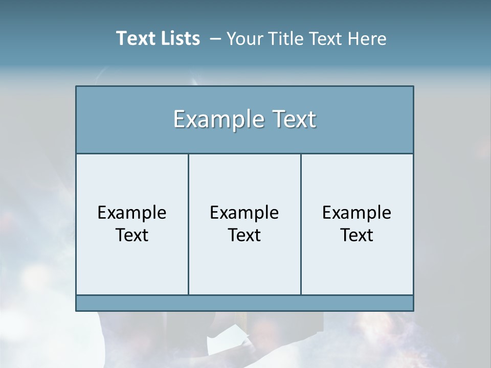 People Light Expression PowerPoint Template