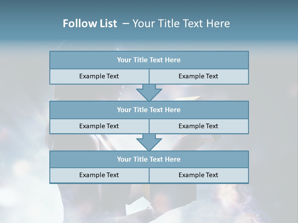 People Light Expression PowerPoint Template