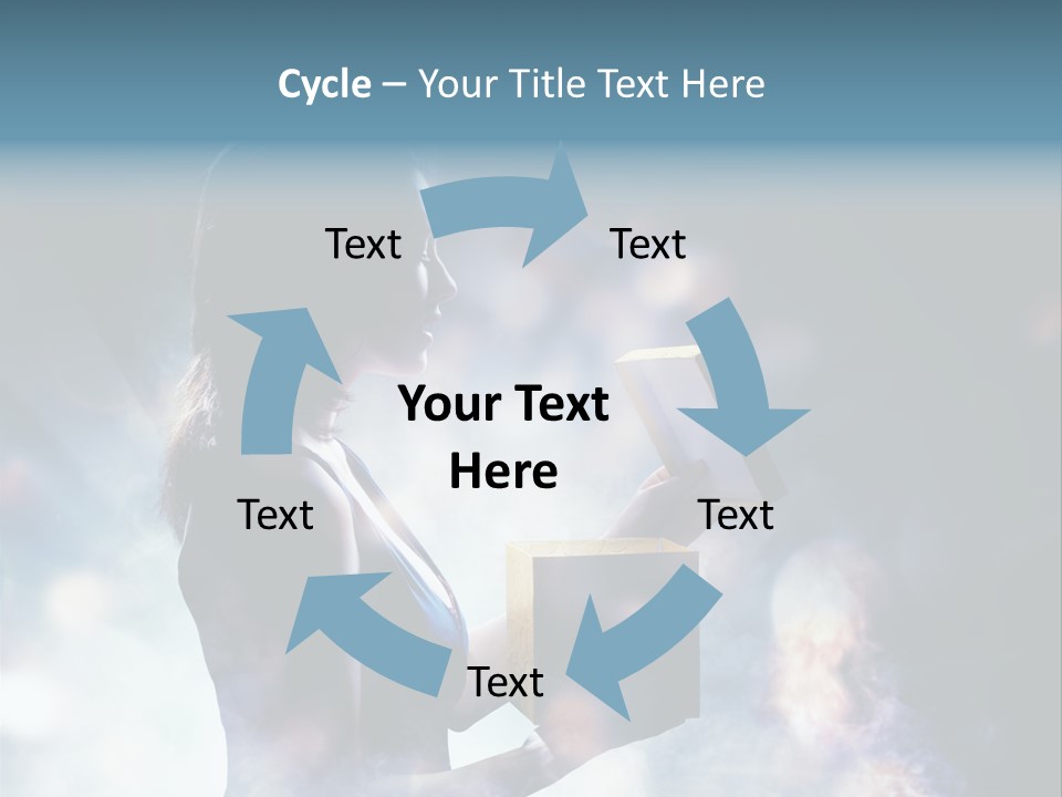 People Light Expression PowerPoint Template