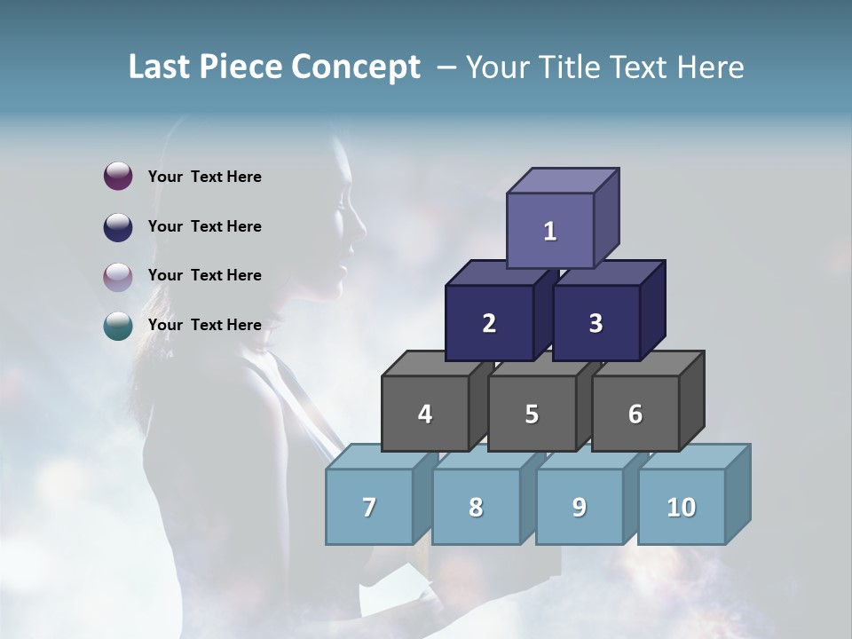 People Light Expression PowerPoint Template