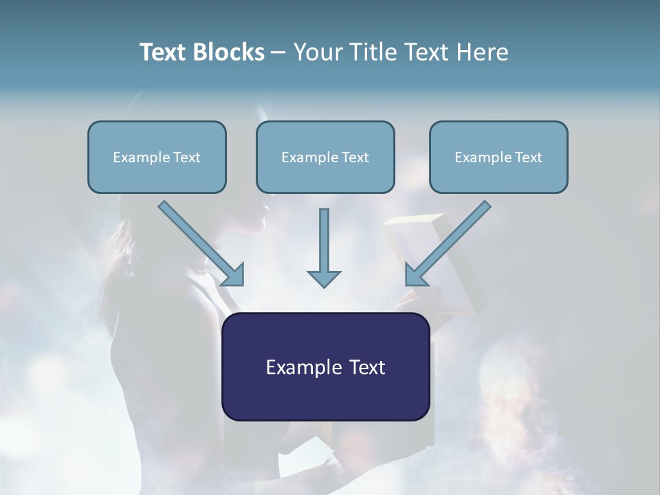 People Light Expression PowerPoint Template