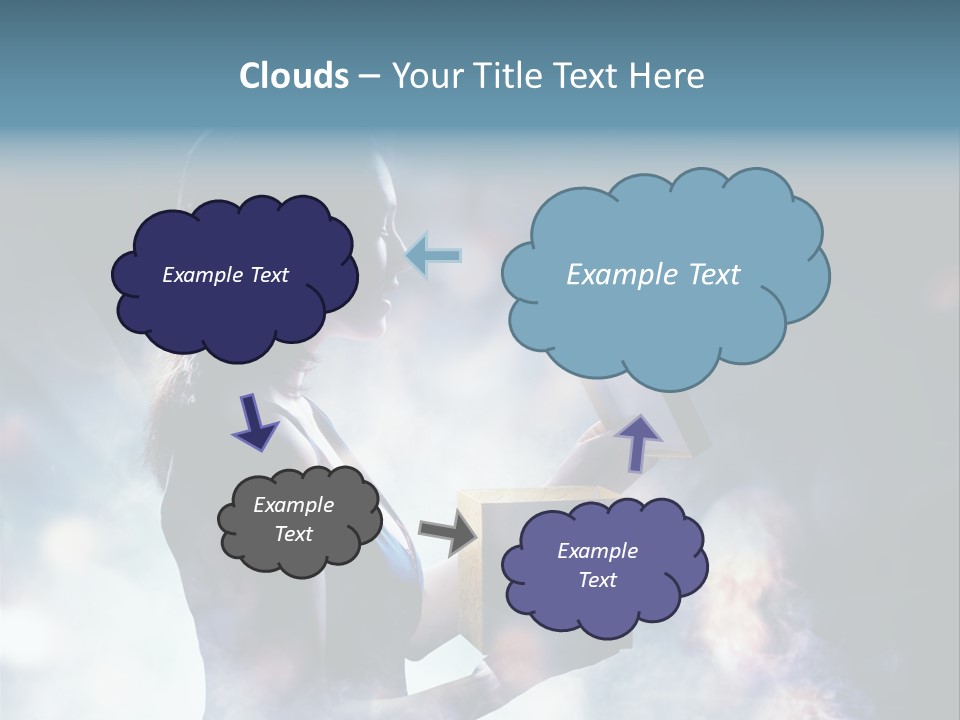 People Light Expression PowerPoint Template