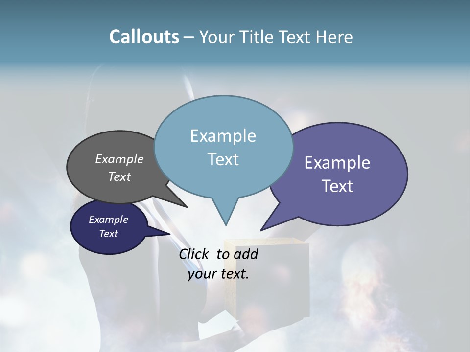 People Light Expression PowerPoint Template