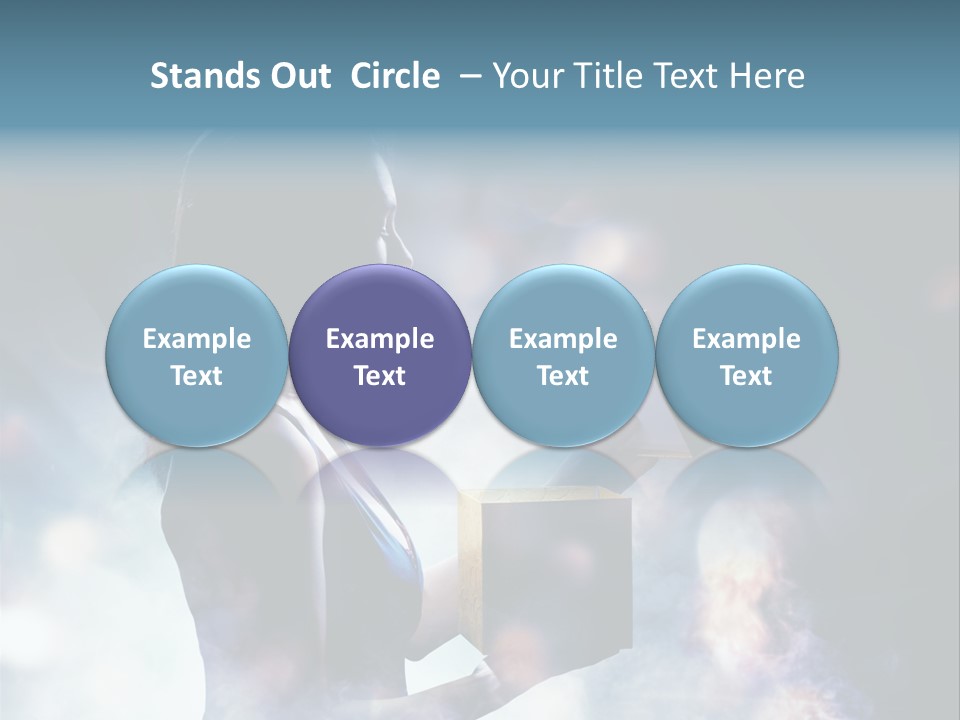 People Light Expression PowerPoint Template