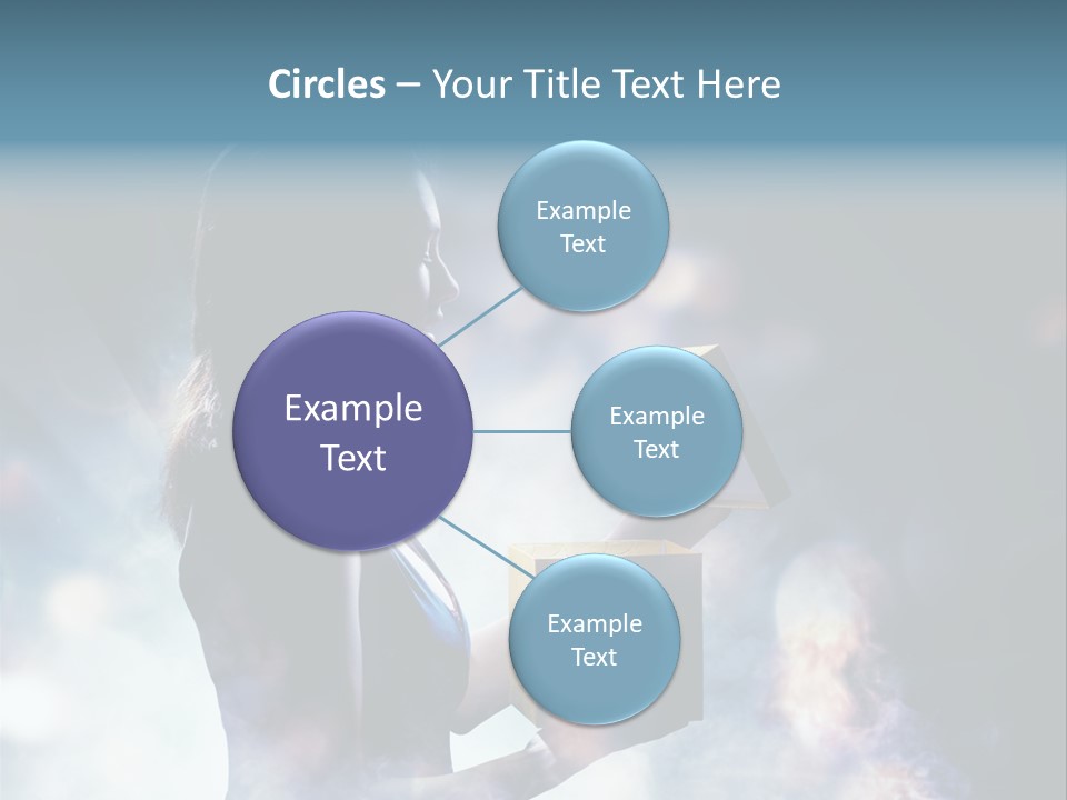 People Light Expression PowerPoint Template