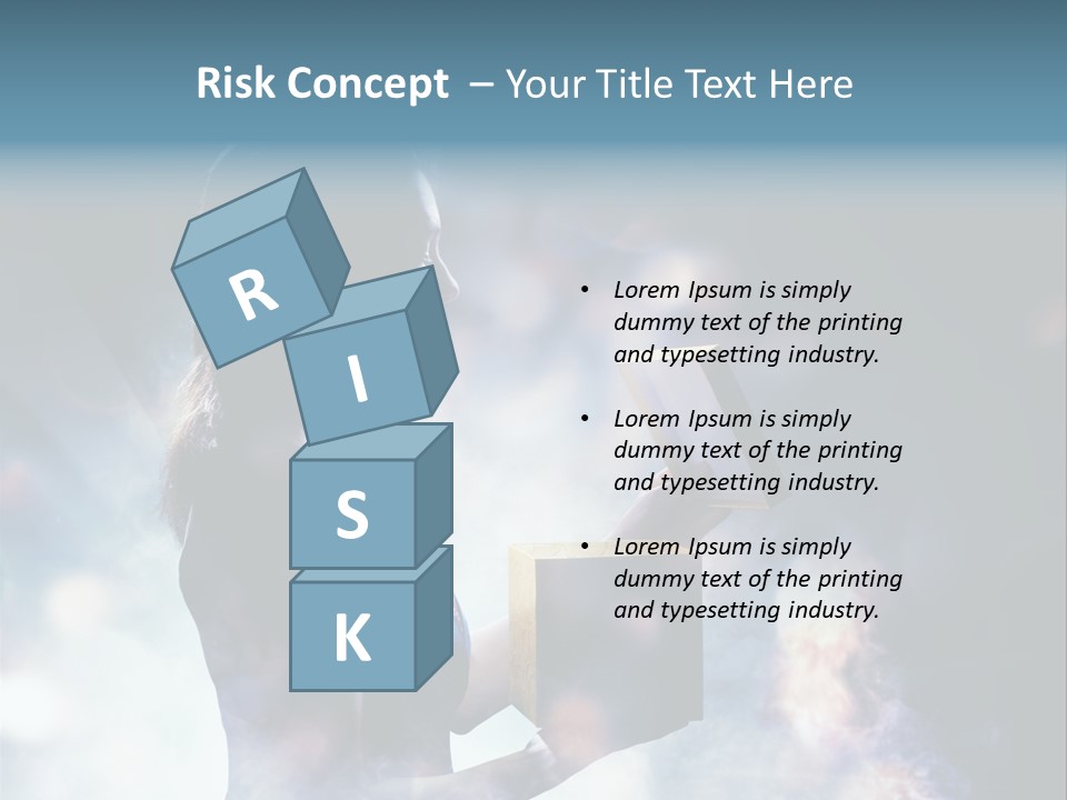 People Light Expression PowerPoint Template