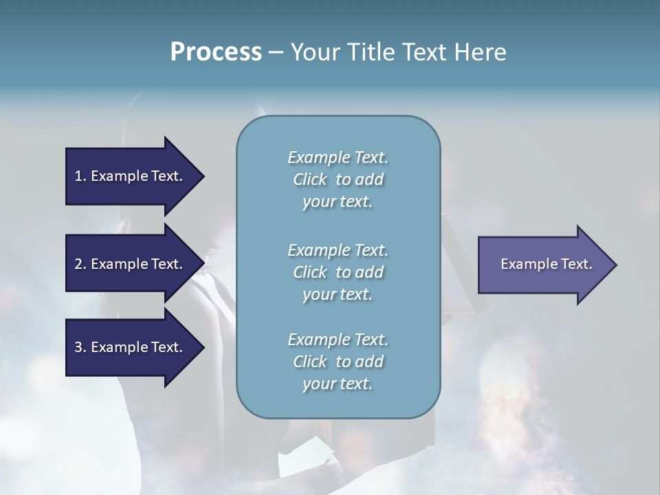 People Light Expression PowerPoint Template