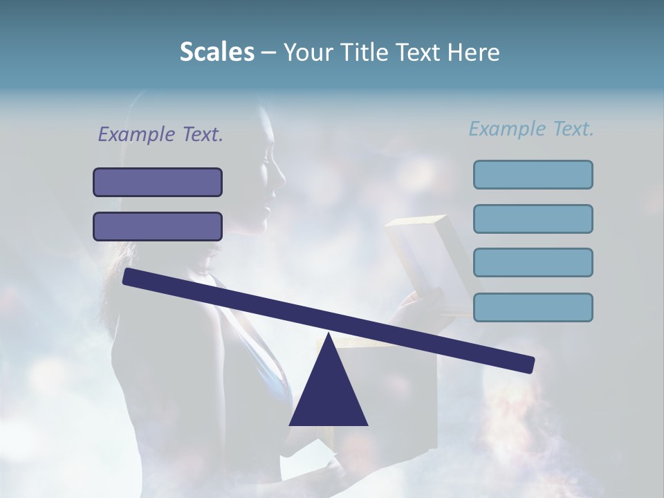 People Light Expression PowerPoint Template