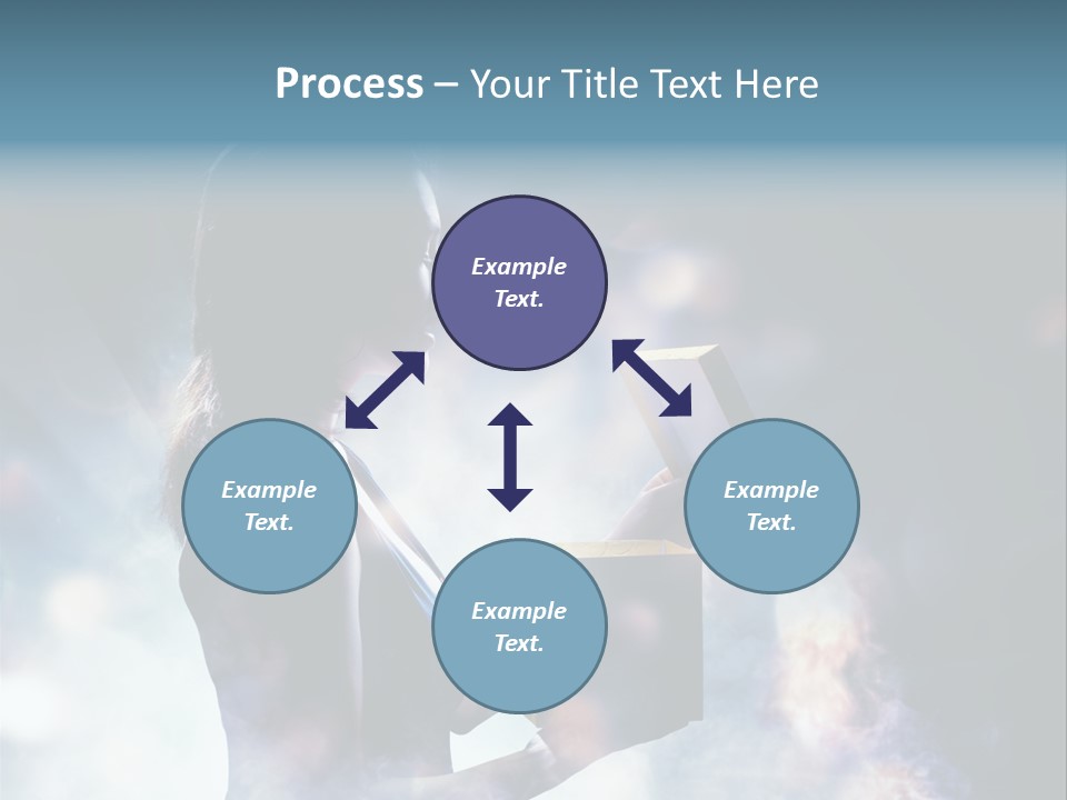People Light Expression PowerPoint Template