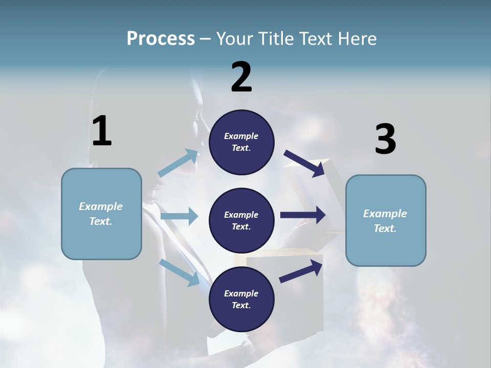 People Light Expression PowerPoint Template