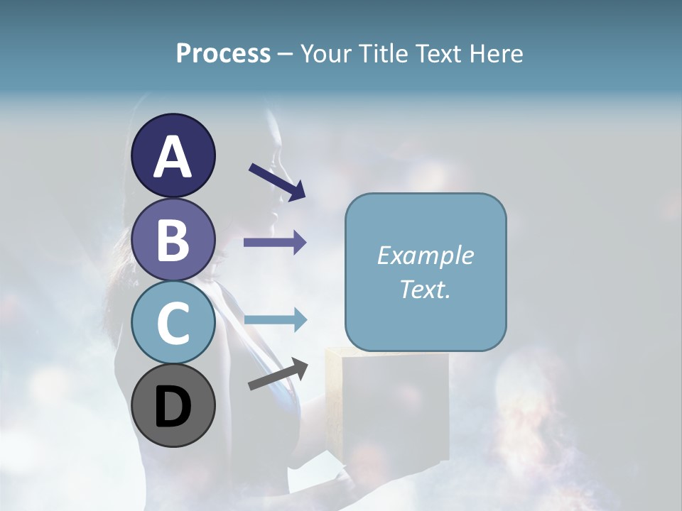 People Light Expression PowerPoint Template
