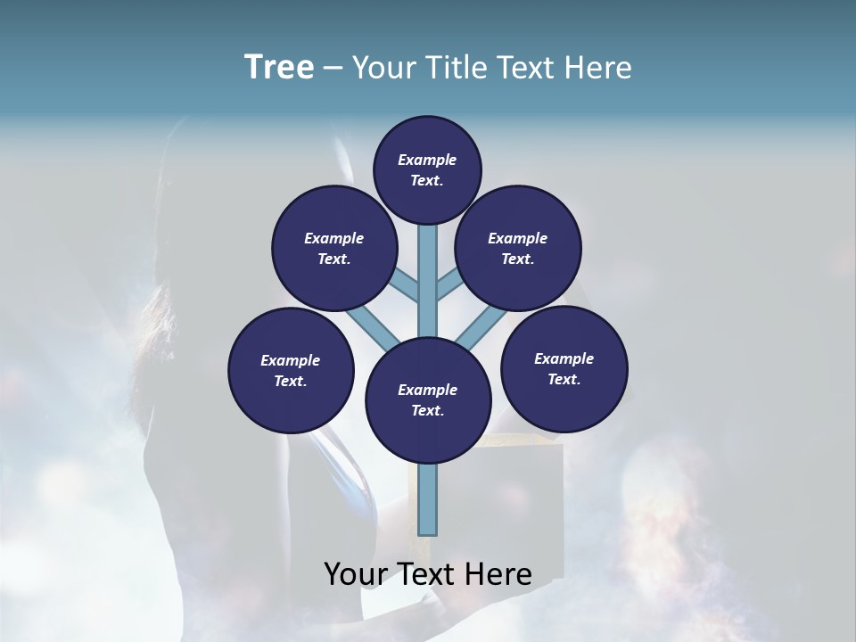 People Light Expression PowerPoint Template