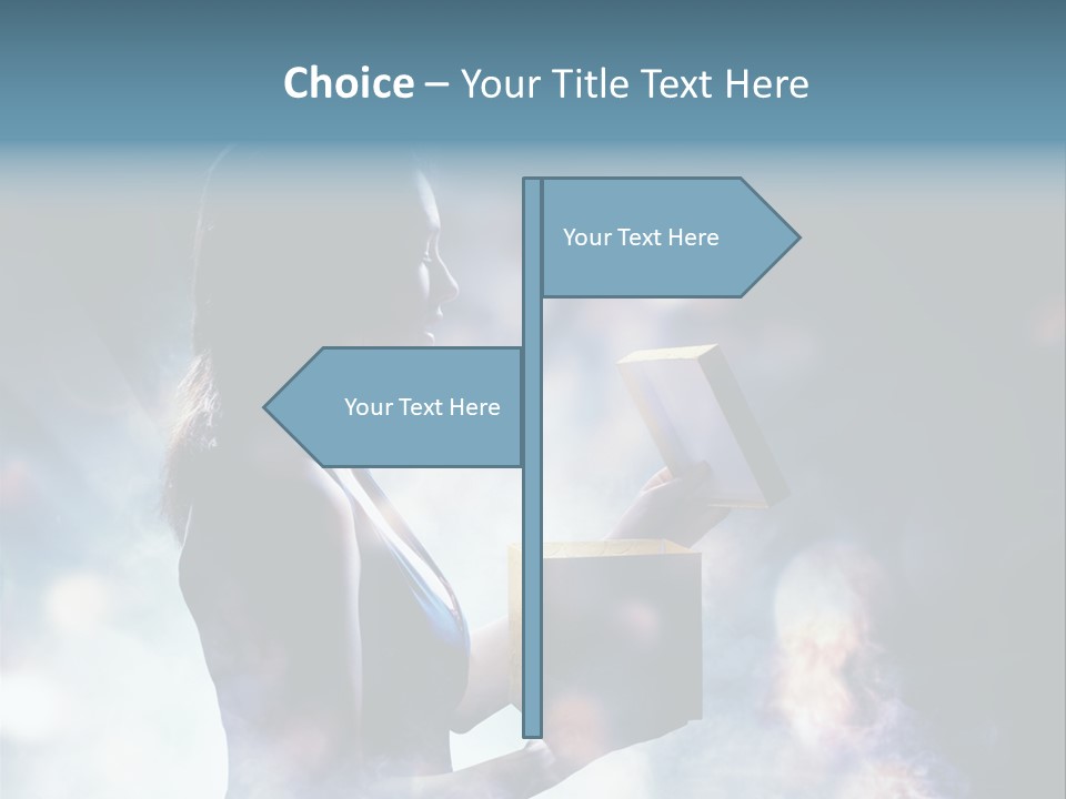 People Light Expression PowerPoint Template