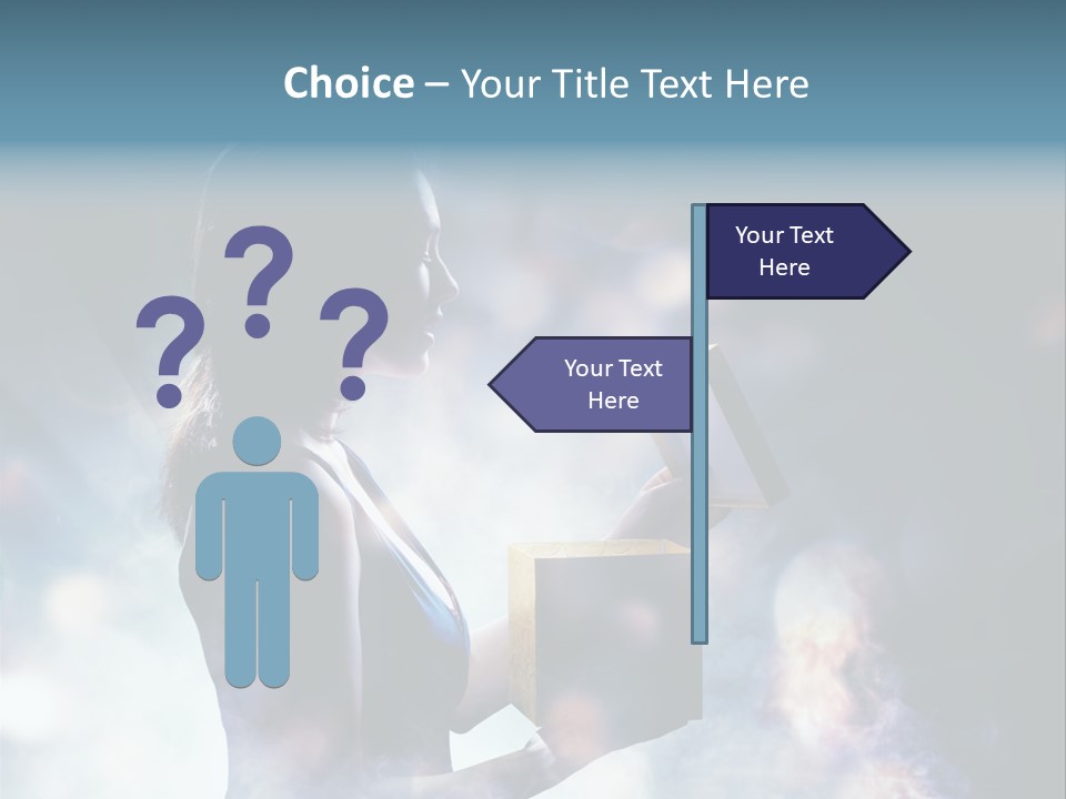 People Light Expression PowerPoint Template