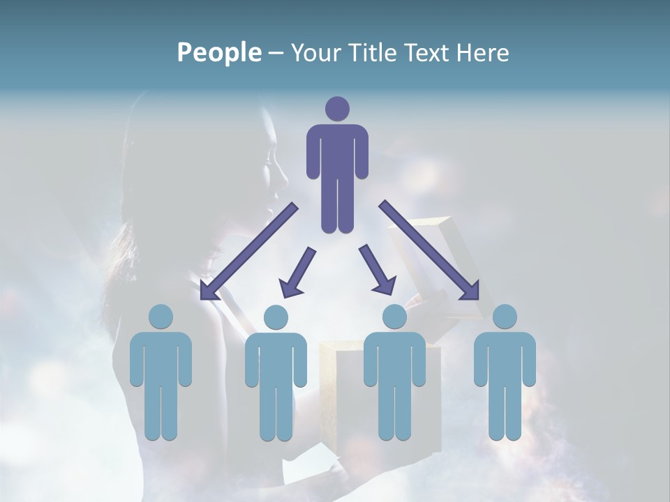People Light Expression PowerPoint Template