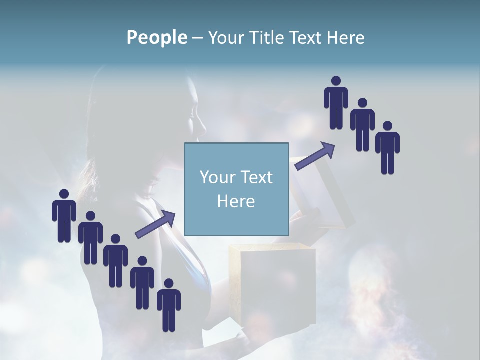 People Light Expression PowerPoint Template