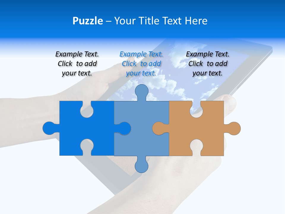 Liquid Crystal Reflection Technology PowerPoint Template