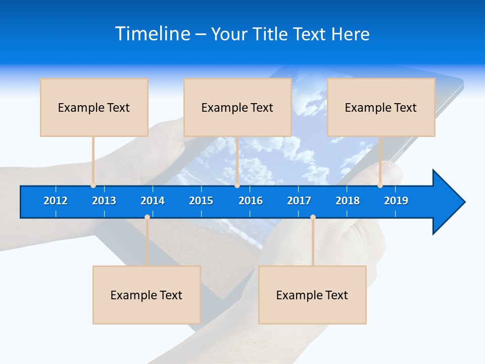 Liquid Crystal Reflection Technology PowerPoint Template