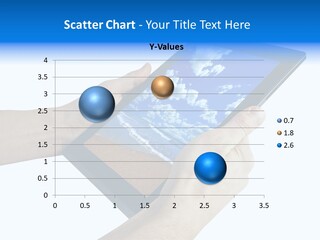 Liquid Crystal Reflection Technology PowerPoint Template