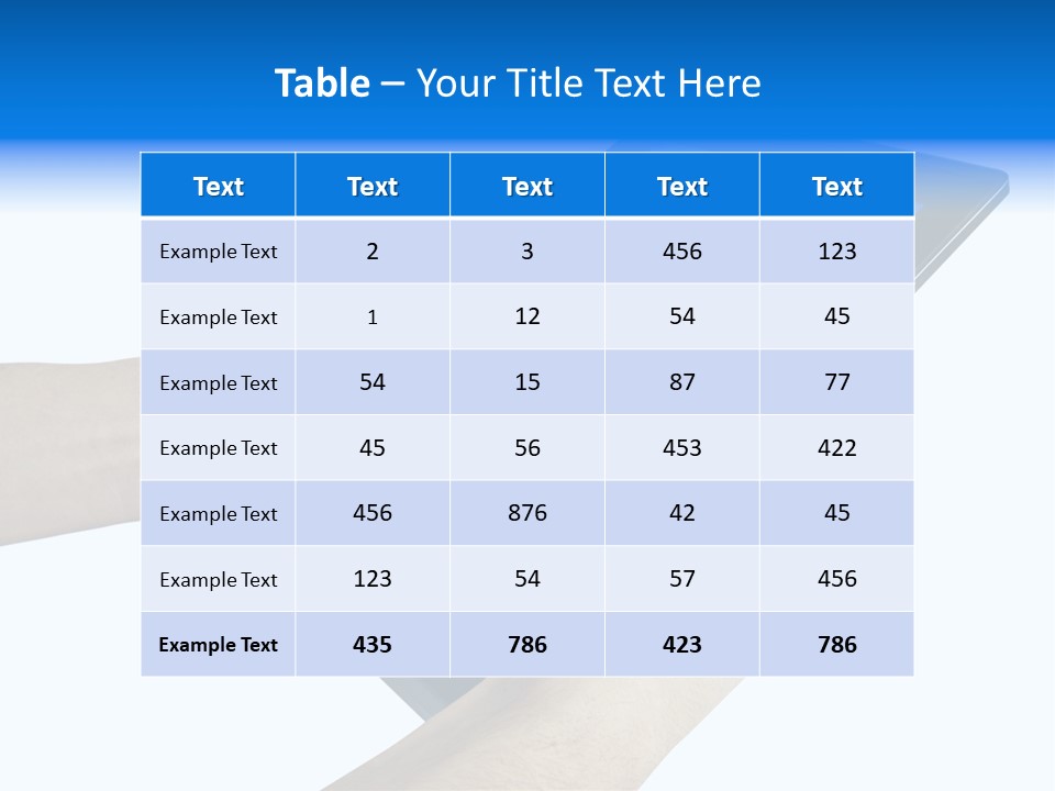Liquid Crystal Reflection Technology PowerPoint Template